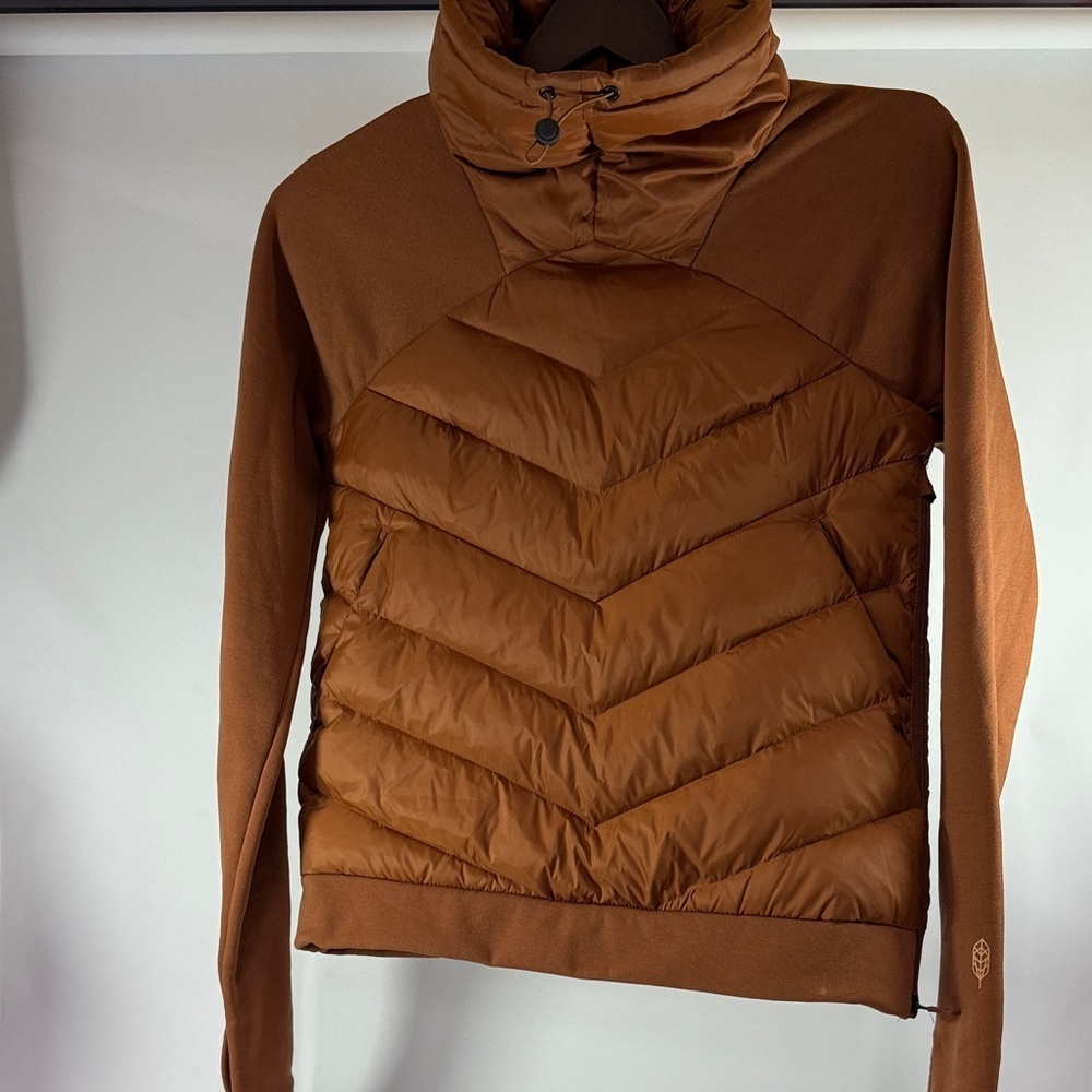 Indygena Brown Quilted Jacket